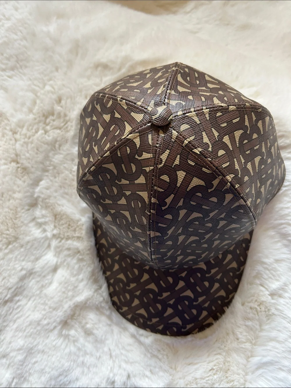 Burberry Monogram Brown Baseball Cap